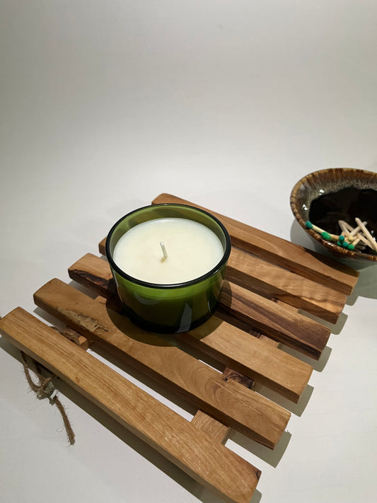 SCENTED CANDLES 4OZ GLASS CONTAINER