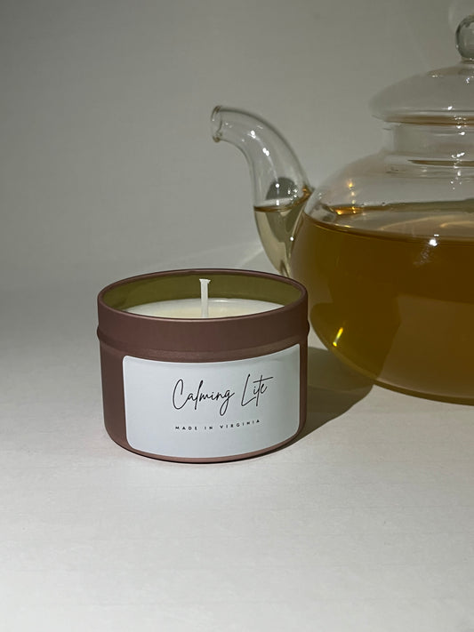 SCENTED CANDLES 4oz TIN CONTAINERS